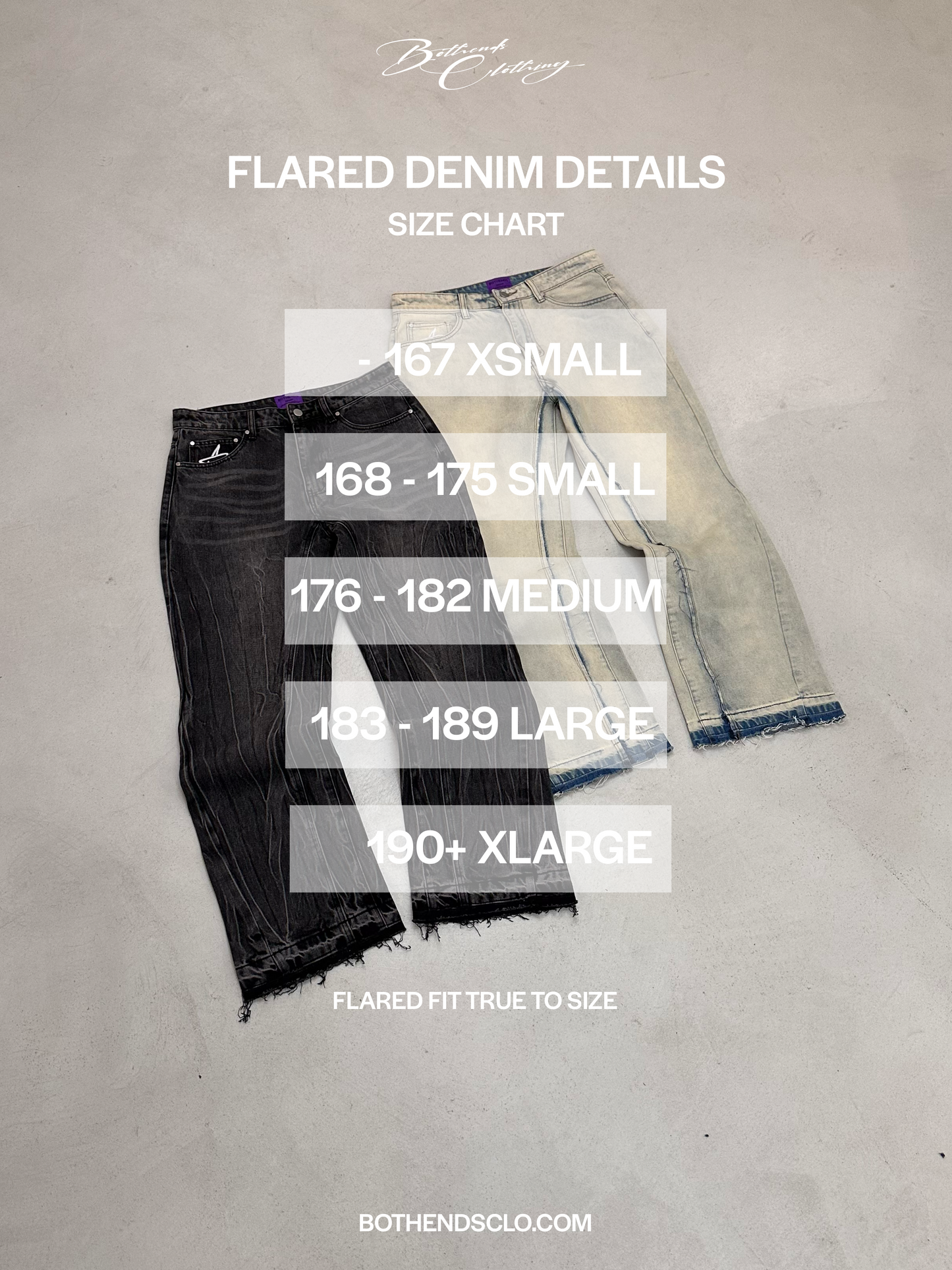FLASH FLARED DENIM