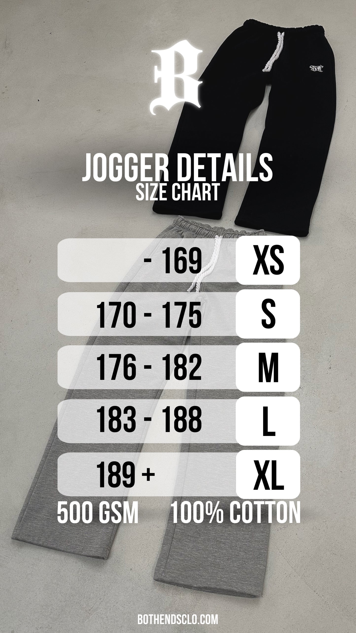 BAGGY JOGGER GREY
