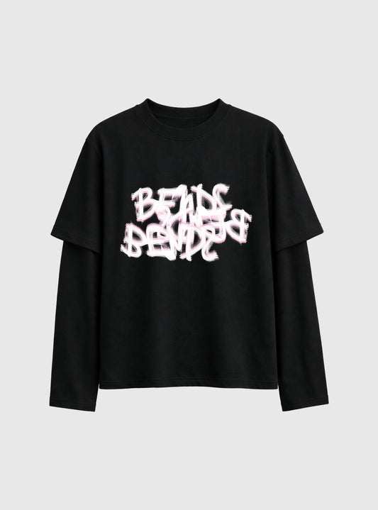 BLACK VALENTINE LS-TEE