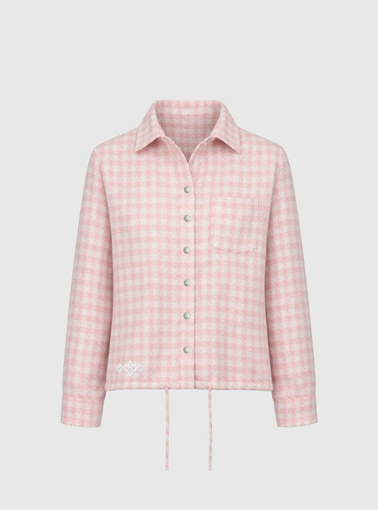 PINK TWEED FLANNEL