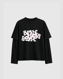 BLACK VALENTINE LS-TEE