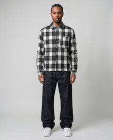 BLACK FLANNEL