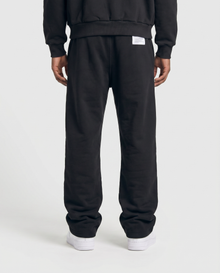 BLACK EMBROIDERY JOGGER