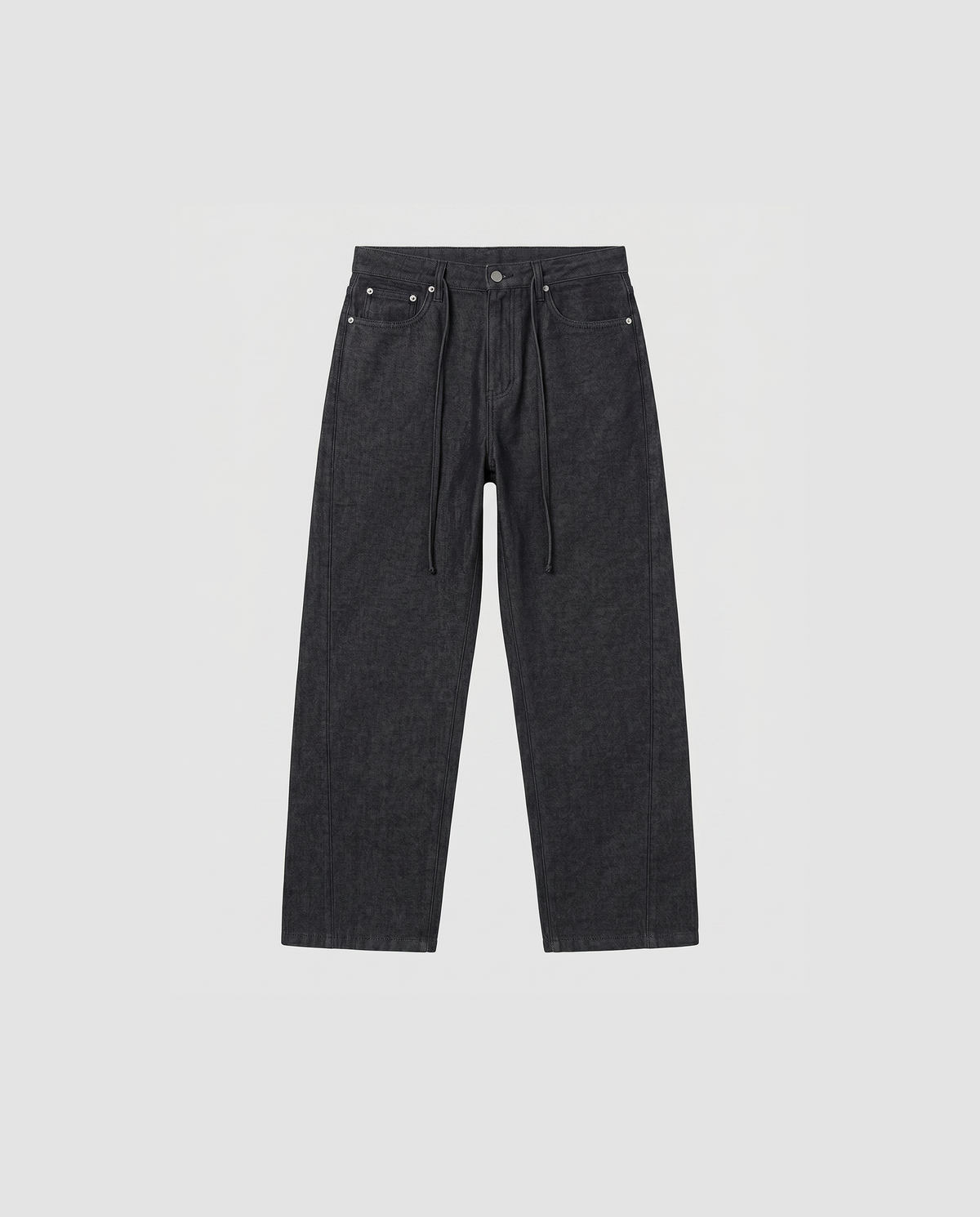 BLACK RAW DENIM