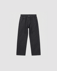 BLACK RAW DENIM