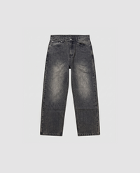 BROWN BUTTON DENIM