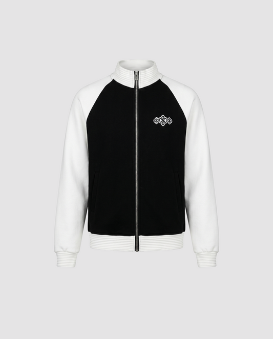 BLACK TRACKJACKET