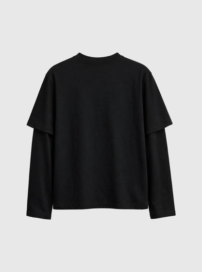 BLACK VALENTINE LS-TEE