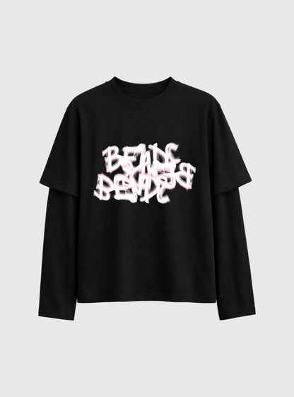 BLACK VALENTINE LS-TEE