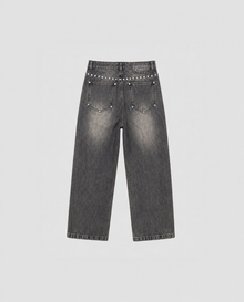BROWN BUTTON DENIM
