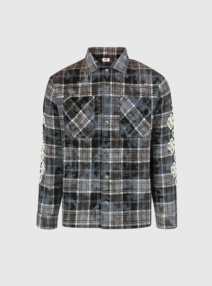 PEARL WASHED FLANNEL DARK