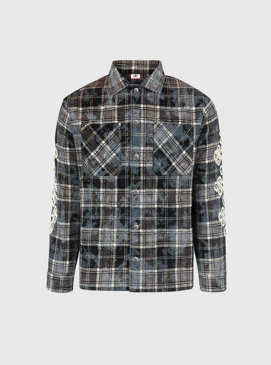 PEARL WASHED FLANNEL DARK