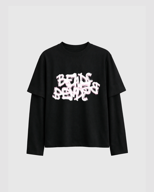 BLACK VALENTINE LS-TEE