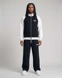 BLACK TRACKJACKET