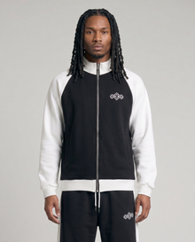 BLACK TRACKJACKET