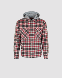 RED PEARL FLANNEL-ZIP