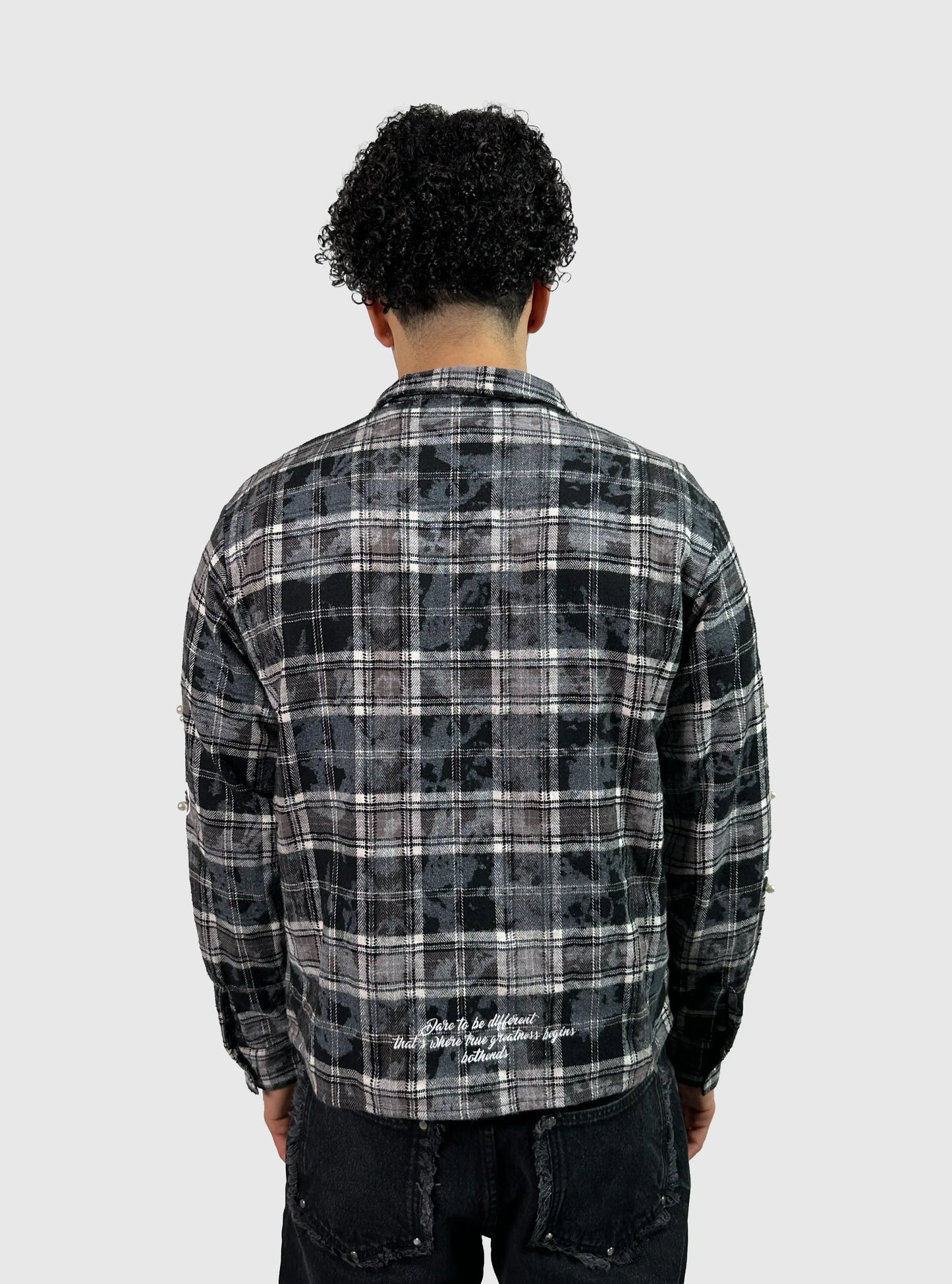 PEARL WASHED FLANNEL DARK