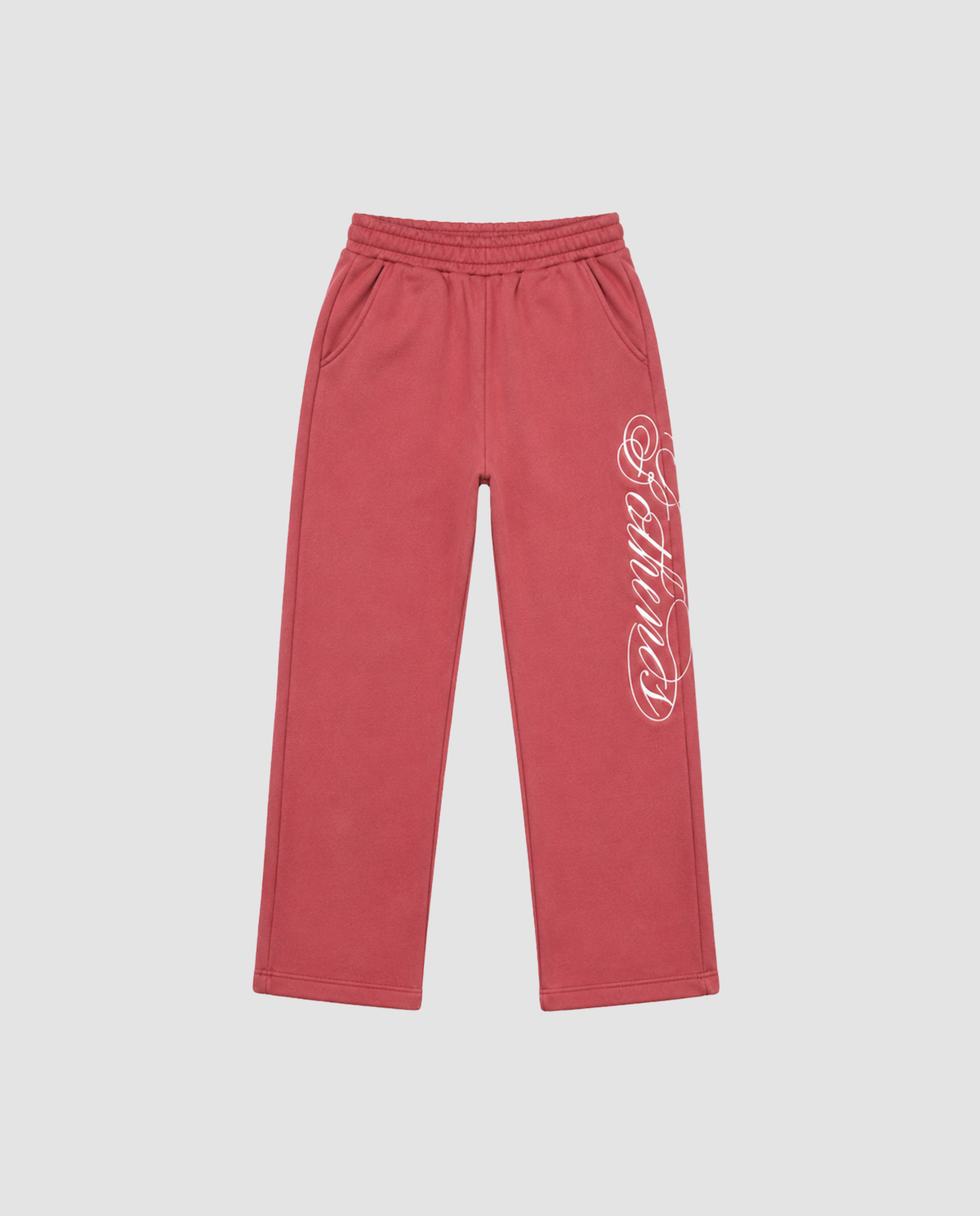 BORDEAUX EMBROIDERY JOGGER