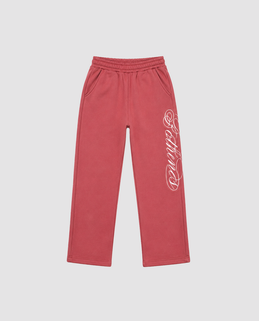 BORDEAUX EMBROIDERY JOGGER